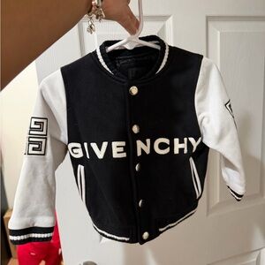 Infant Givenchy Monochrome Logo Jacket